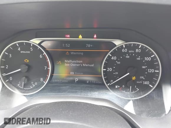 ✅ 2022 Nissan Rogue SL • VIN: 5N1BT3CA3NC716219 • Lot: 42124327. Wystawiony na IAAI z przebiegiem 69 067 mil. Bezpłatny archiwum sprzedaży aukcyjnych z USA i szczegółowy raport historii pojazdu na DreamBid. Zdjęcie 7.