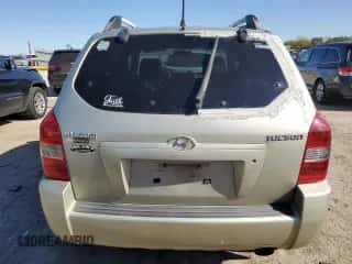 2006 Hyundai Tucson GL z VIN KM8JM12B46U274229, wystawiony jako Copart lot #80308274 z przebiegiem 288 335 mil mil oraz Szkoda całkowita • Salvage title. Historia ofert i sprzedaży dostępna na DreamBid. Obrazek 6.