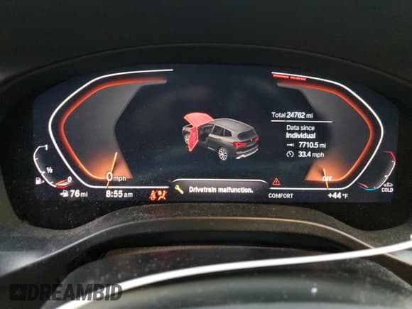 ✅ 2023 BMW X3 xDrive30i • VIN: 5UX53DP06P9R10069 • Лот: 89637715. Опубликован ранее на Copart с пробегом 24 762 миль. Бесплатный доступ к архиву аукционных продаж из США и подробный отчёт об истории автомобиля на DreamBid. Изображение 9.