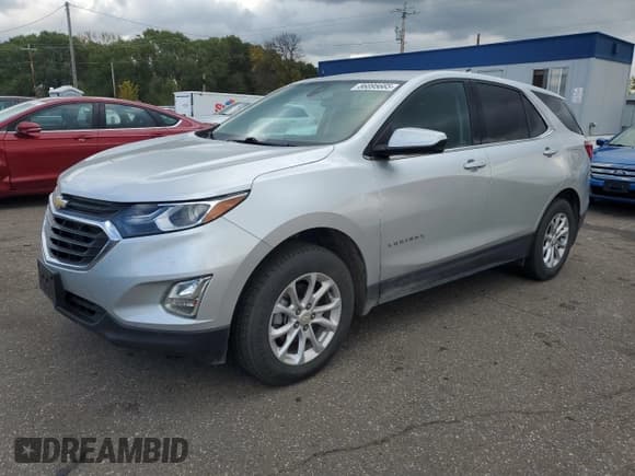 ✅ 2020 Chevrolet Equinox LT • VIN: 3GNAXUEV7LS711470 • Лот: 86895665. Опубликован ранее на Copart с пробегом 88 293 миль. Бесплатный доступ к архиву аукционных продаж из США и подробный отчёт об истории автомобиля на DreamBid. Изображение 1.