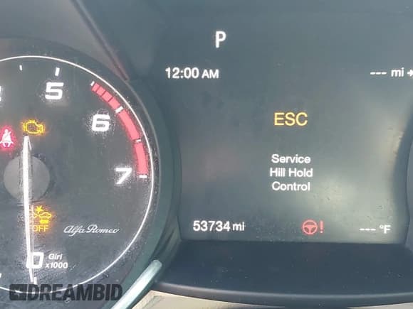 ✅ 2021 Alfa Romeo Giulia • VIN: ZARFAMANXM7641751 • Lot: 42834831. Listed on IAAI with 53,734 mi. Free auction sales archive from the USA and detailed vehicle history report at DreamBid. Image 15.