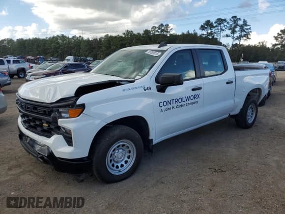 ✅ 2023 Chevrolet Silverado 1500 Work Truck • VIN: 2GCPAAED7P1144866 • Lot: 78789014. Listed on Copart with 17,418 mi. Free auction sales archive from the USA and detailed vehicle history report at DreamBid. Image 1.