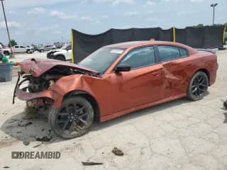✅ 2022 Dodge Charger GT • VIN: 2C3CDXHG8NH189628 • Lot: 66703215. Wystawiony na Copart z przebiegiem 44 411 mil. Bezpłatny archiwum sprzedaży aukcyjnych z USA i szczegółowy raport historii pojazdu na DreamBid. Zdjęcie 1.