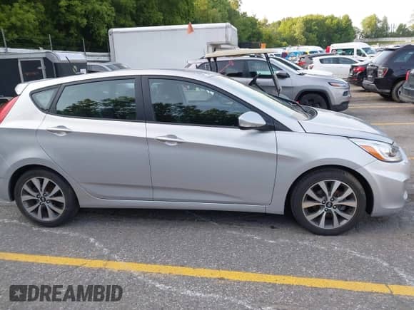 2017 Hyundai Accent Sport with VIN KMHCU5AE4HU336257, listed as a IAAI auction lot 42770551 with Not provided miles and . Bid and sale history available at DreamBid. Image 12.