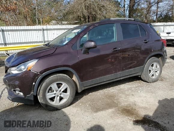 ✅ 2022 Chevrolet Trax LT • VIN: KL7CJPSM3NB527851 • Lot: 45114645. Listed on Copart with 72,958 mi. Free auction sales archive from the USA and detailed vehicle history report at DreamBid. Image 1.