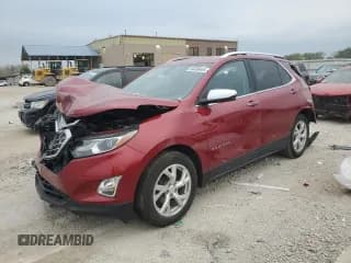✅ 2018 Chevrolet Equinox Premier • VIN: 2GNAXMEVXJ6166845 • Лот: 86436465. Опубликован ранее на Copart с пробегом 124 524 миль. Бесплатный доступ к архиву аукционных продаж из США и подробный отчёт об истории автомобиля на DreamBid. Изображение 1.