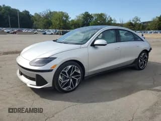 ✅ 2023 Hyundai Ioniq 6 Limited • VIN: KMHM54AC8PA044864 • Lot: 71809375. Listed on Copart with 22,051 mi. Free auction sales archive from the USA and detailed vehicle history report at DreamBid. Image 1.