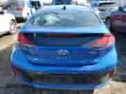 2017 Hyundai Ioniq Blue with VIN KMHC65LC4HU056425, listed as a Copart auction lot 59890914 with 92,212 mi miles and Non repairable. Bid and sale history available at DreamBid. Image 6.