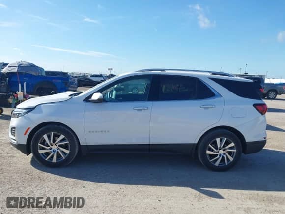 2024 Chevrolet Equinox Premier with VIN 3GNAXNEG9RL252081, listed as a IAAI auction lot 42551045 with 74,564 mi miles and . Bid and sale history available at DreamBid. Image 13.