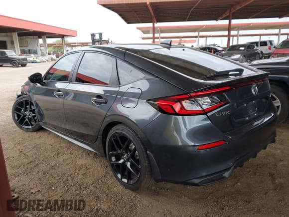 ✅ 2025 Honda Civic Sport • VIN: 19XFL2H8XSE009645 • Lot: 43422677. Listed on IAAI with 6,886 mi. Free auction sales archive from the USA and detailed vehicle history report at DreamBid. Image 3.