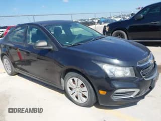 ✅ 2016 Chevrolet Cruze LS • VIN: 1G1PC5SH8G7168579 • Lot: 42967204. Listed on IAAI with 165,515 mi. Free auction sales archive from the USA and detailed vehicle history report at DreamBid. Image 1.