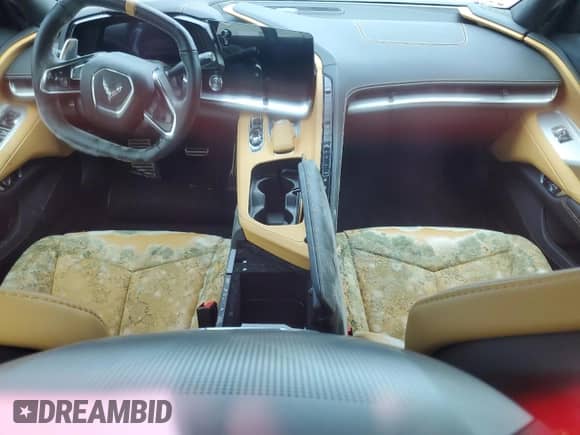 2023 Chevrolet Corvette 2LT с VIN 1G1YB3D48P5107976, выставлен на аукционе Copart как лот 75653154 с пробегом Не указан миль и Списание • Salvage title. История ставок и продаж доступна на DreamBid. Изображение 8.