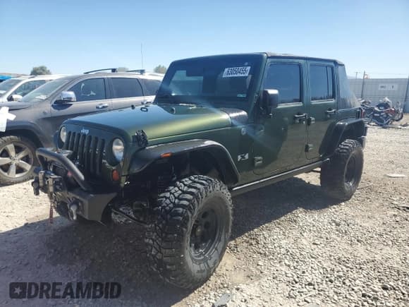 ✅ 2008 Jeep Wrangler Unlimited X • VIN: 1J4GA39148L598915 • Lot: 63050455. Listed on Copart with 151,598 mi. Free auction sales archive from the USA and detailed vehicle history report at DreamBid. Image 1.