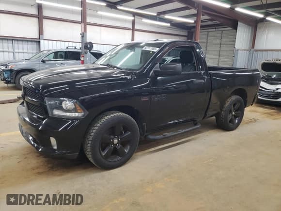 ✅ 2014 Ram 1500 Tradesman • VIN: 3C6JR6AT0EG105282 • Lot: 92317005. Listed on Copart with 142,348 mi. Free auction sales archive from the USA and detailed vehicle history report at DreamBid. Image 1.