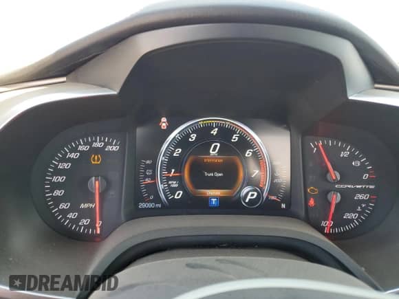 2019 Chevrolet Corvette 1LT z VIN 1G1YB2D7XK5112710, wystawiony jako Copart lot #66812444 z przebiegiem 29 090 mil mil oraz Szkoda całkowita • Salvage title. Historia ofert i sprzedaży dostępna na DreamBid. Obrazek 9.