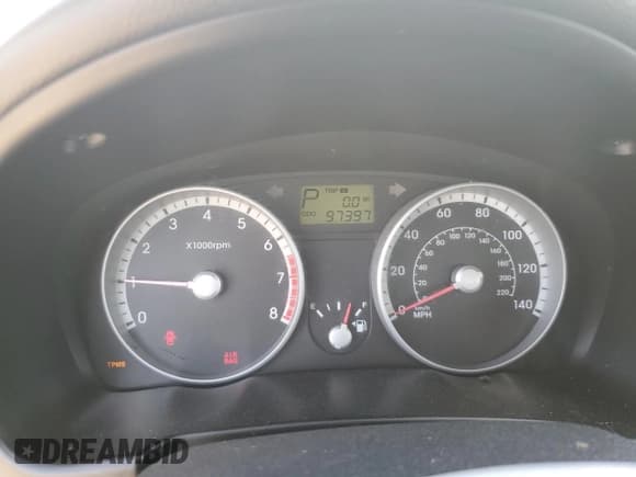 ✅ 2009 Hyundai Accent Auto GLS • VIN: KMHCN46C89U332423 • Лот: 57677925. Опубликован ранее на Copart с пробегом 97 397 миль. Бесплатный доступ к архиву аукционных продаж из США и подробный отчёт об истории автомобиля на DreamBid. Изображение 9.