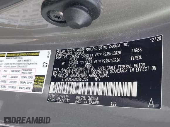 ✅ 2021 Lexus RX 450h • VIN: 2T2HGMDA3MC060208 • Лот: 42163455. Опубликован ранее на IAAI с пробегом 34 167 миль. Бесплатный доступ к архиву аукционных продаж из США и подробный отчёт об истории автомобиля на DreamBid. Изображение 9.