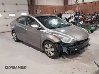 2016 Hyundai Elantra SE with VIN 5NPDH4AE8GH786820, listed as a IAAI auction lot 43503112 with 194,454 mi miles and . Bid and sale history available at DreamBid. Image 1.
