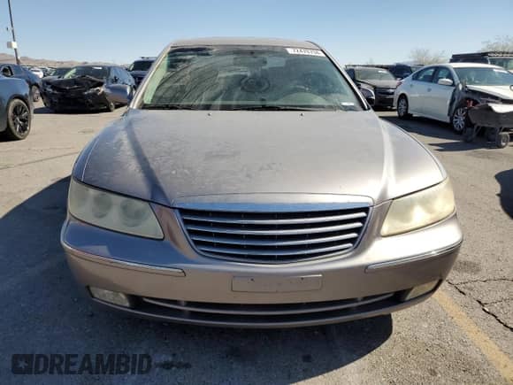 2007 Hyundai Azera SE with VIN KMHFC46F07A185865, listed as a Copart auction lot 72470794 with Not provided miles and Salvage title. Bid and sale history available at DreamBid. Image 5.