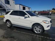 ✅ 2012 Mercedes-Benz M 350 • VIN: 4JGDA5HB9CA084346 • Lot: 84996615. Listed on Copart with 135,952 mi. Free auction sales archive from the USA and detailed vehicle history report at DreamBid. Image 4.