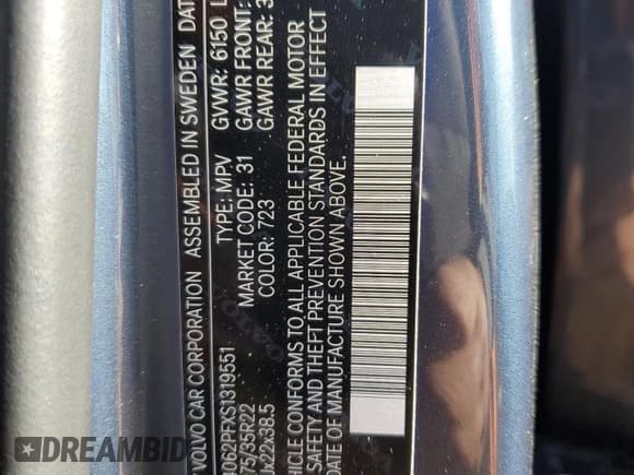 ✅ 2025 Volvo XC90 Ultimate Bright Theme • VIN: YV4062PFXS1319551 • Lot: 87269075. Wystawiony na Copart z przebiegiem 5 407 mil. Bezpłatny archiwum sprzedaży aukcyjnych z USA i szczegółowy raport historii pojazdu na DreamBid. Zdjęcie 13.