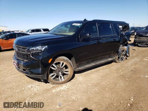 ✅ 2021 Chevrolet Suburban RST • VIN: 1GNSCEKD0MR320232 • Lot: 48489815. Wystawiony na Copart z przebiegiem 80 759 mil. Bezpłatny archiwum sprzedaży aukcyjnych z USA i szczegółowy raport historii pojazdu na DreamBid. Zdjęcie 1.