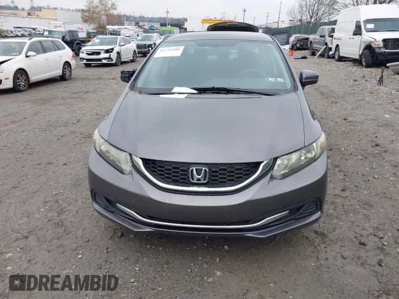 ✅ 2014 Honda Civic LX • VIN: 2HGFB2F54EH513517 • Лот: 43735480. Опубликован ранее на IAAI с пробегом 137 604 миль. Бесплатный доступ к архиву аукционных продаж из США и подробный отчёт об истории автомобиля на DreamBid. Изображение 6.