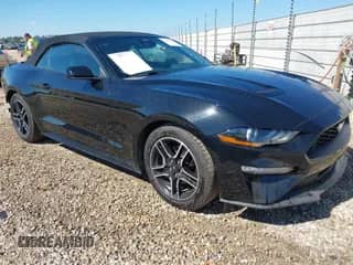 2023 Ford Mustang EcoBoost with VIN 1FATP8UH1P5105379, listed as a IAAI auction lot 41655830 with 27,611 mi miles and . Bid and sale history available at DreamBid. Image 1.