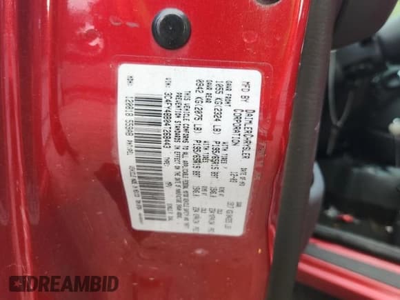 ✅ 2004 Chrysler PT Cruiser • VIN: 3C4FY48B04T268443 • Лот: 85827515. Опубликован ранее на Copart с пробегом 118 900 миль. Бесплатный доступ к архиву аукционных продаж из США и подробный отчёт об истории автомобиля на DreamBid. Изображение 12.