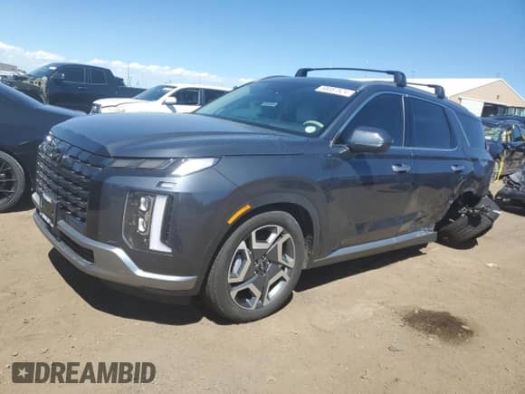 2024 Hyundai Palisade Limited с VIN KM8R5DGE8RU665389, выставлен на аукционе Copart как лот 68087824 с пробегом 6 368 миль миль и Списание • Salvage title. История ставок и продаж доступна на DreamBid. Изображение 1.