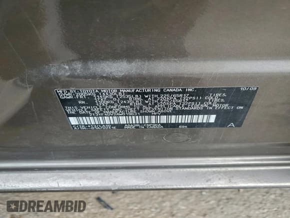 ✅ 2010 Toyota RAV4 Limited • VIN: 2T3YF4DV2AW019631 • Лот: 95033625. Опубликован ранее на Copart с пробегом 216 073 миль. Бесплатный доступ к архиву аукционных продаж из США и подробный отчёт об истории автомобиля на DreamBid. Изображение 13.