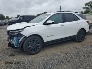 ✅ 2023 Chevrolet Equinox RS • VIN: 3GNAXMEG8PS164801 • Лот: 80706605. Опубликован ранее на Copart с пробегом 26 120 миль. Бесплатный доступ к архиву аукционных продаж из США и подробный отчёт об истории автомобиля на DreamBid. Изображение 1.