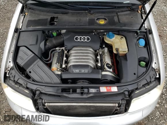 ✅ 2003 Audi A4 • VIN: WAUVT58E33A333444 • Lot: 83399014. Listed on Copart with 151,932 mi. Free auction sales archive from the USA and detailed vehicle history report at DreamBid. Image 11.