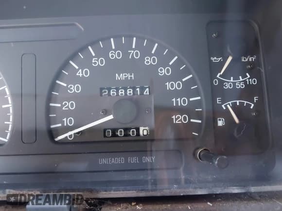 ✅ 1993 Isuzu Trooper LS • VIN: JACDH58W0P7912837 • Lot: 43084322. Listed on IAAI with 268,814 mi. Free auction sales archive from the USA and detailed vehicle history report at DreamBid. Image 7.