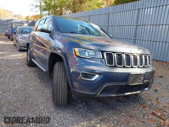 ✅ 2021 Jeep Grand Cherokee Limited • VIN: 1C4RJFBG2MC800787 • Lot: 43590851. Listed on IAAI with 48,534 mi. Free auction sales archive from the USA and detailed vehicle history report at DreamBid. Image 1.