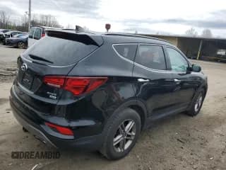 ✅ 2017 Hyundai Santa Fe 2.4L • VIN: 5XYZUDLB0HG389096 • Лот: 51466394. Опубликован ранее на Copart с пробегом 160 349 миль. Бесплатный доступ к архиву аукционных продаж из США и подробный отчёт об истории автомобиля на DreamBid. Изображение 3.