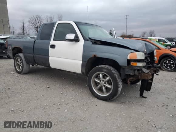 2006 GMC Sierra 1500 Work Truck with VIN 1GTEK19B26E220035, listed as a Copart auction lot 84236284 with Not provided miles and Clean title. Bid and sale history available at DreamBid. Image 4.