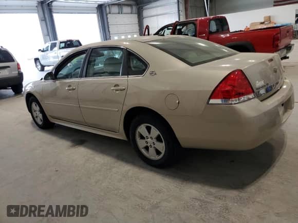 2009 Chevrolet Impala LT z VIN 2G1WT57K691255199, wystawiony jako Copart lot #57230175 z przebiegiem 62 955 mil mil oraz Szkoda całkowita • Salvage title. Historia ofert i sprzedaży dostępna na DreamBid. Obrazek 2.