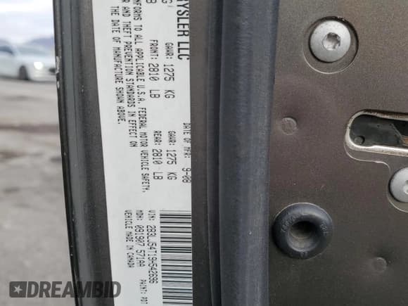 ✅ 2009 Dodge Challenger R/T • VIN: 2B3LJ54T19H542696 • Lot: 82454434. Wystawiony na Copart z przebiegiem 141 889 mil. Bezpłatny archiwum sprzedaży aukcyjnych z USA i szczegółowy raport historii pojazdu na DreamBid. Zdjęcie 13.