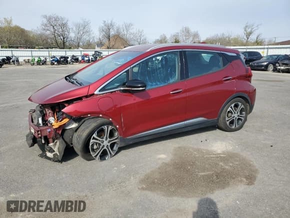 ✅ 2017 Chevrolet Bolt EV Premier • VIN: 1G1FX6S01H4169236 • Lot: 51740865. Wystawiony na Copart z przebiegiem 115 171 mil. Bezpłatny archiwum sprzedaży aukcyjnych z USA i szczegółowy raport historii pojazdu na DreamBid. Zdjęcie 1.