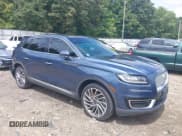 ✅ 2019 Lincoln Nautilus Reserve • VIN: 2LMPJ8L93KBL53791 • Lot: 39925917. Listed on IAAI with 54,939 mi. Free auction sales archive from the USA and detailed vehicle history report at DreamBid. Image 1.