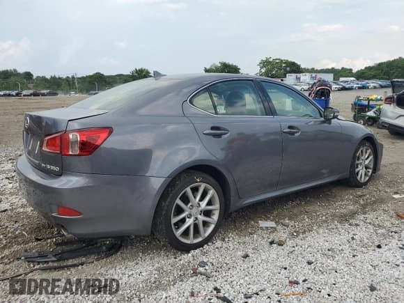 ✅ 2012 Lexus IS 350 • VIN: JTHCE5C26C5002334 • Lot: 62225635. Listed on Copart with 133,803 mi. Free auction sales archive from the USA and detailed vehicle history report at DreamBid. Image 3.