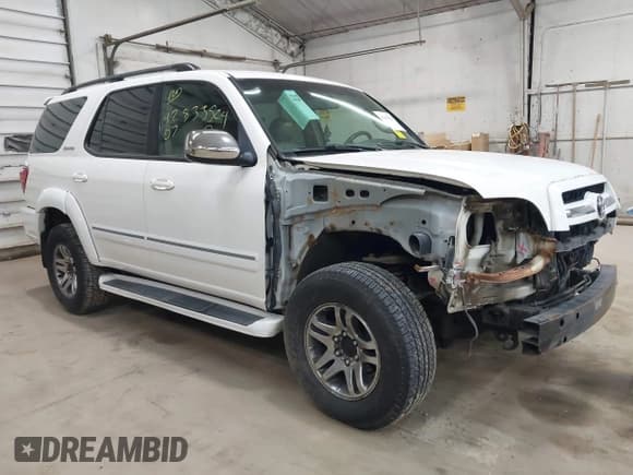 ✅ 2007 Toyota Sequoia Limited • VIN: 5TDBT48A87S282691 • Лот: 42833524. Опубликован ранее на IAAI с пробегом 358 333 миль. Бесплатный доступ к архиву аукционных продаж из США и подробный отчёт об истории автомобиля на DreamBid. Изображение 1.