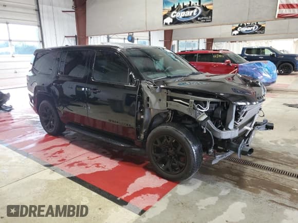 ✅ 2023 Jeep Wagoneer Series II • VIN: 1C4SJVBP9PS553306 • Lot: 61577195. Listed on Copart with 26,783 mi. Free auction sales archive from the USA and detailed vehicle history report at DreamBid. Image 4.