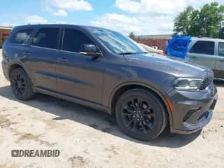 2021 Dodge Durango GT with VIN 1C4RDHDG6MC803529, listed as a IAAI auction lot 42348553 with 53,850 mi miles and . Bid and sale history available at DreamBid. Image 1.