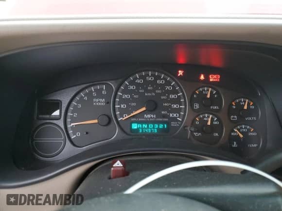 2002 Chevrolet Suburban LT с VIN 1GNFK16Z12R327853, выставлен на аукционе Copart как лот 84421714 с пробегом 314 979 миль миль и Чистый • Clean title. История ставок и продаж доступна на DreamBid. Изображение 9.