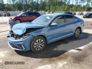 ✅ 2025 Volkswagen Jetta S • VIN: 3VW5X7BU6SM041546 • Lot: 87421685. Listed on Copart with 21,340 mi. Free auction sales archive from the USA and detailed vehicle history report at DreamBid. Image 1.