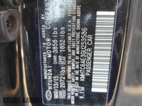 ✅ 2016 Hyundai Veloster Turbo Rally Edition • VIN: KMHTC6AE3GU253586 • Lot: 87627545. Wystawiony na Copart z przebiegiem 81 844 mil. Bezpłatny archiwum sprzedaży aukcyjnych z USA i szczegółowy raport historii pojazdu na DreamBid. Zdjęcie 12.