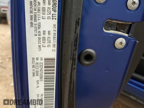 ✅ 2012 Dodge Challenger SXT • VIN: 2C3CDYAG7CH258015 • Lot: 44827605. Wystawiony na Copart z przebiegiem 131 539 mil. Bezpłatny archiwum sprzedaży aukcyjnych z USA i szczegółowy raport historii pojazdu na DreamBid. Zdjęcie 12.