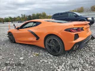 2023 Chevrolet Corvette 1LT с VIN 1G1YA2D44P5142284, выставлен на аукционе Copart как лот 75808074 с пробегом 15 593 миль миль и Списание • Salvage title. История ставок и продаж доступна на DreamBid. Изображение 2.